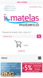 Mobile Screenshot of i-matelas.com